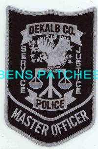 GEORGIA,A,DEKALB COUNTY POLICE MASTER OFFICER SUBDUED 1